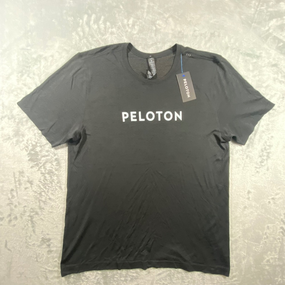 LULULEMON x PELOTON Metal Vent Tech Breathe Shirt Mens XL Black NWT PSP1 Reboot